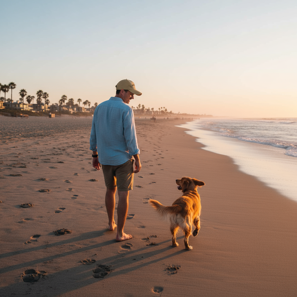 Salt + Spaniel Del Mar Dog Beach Coordinates Cap