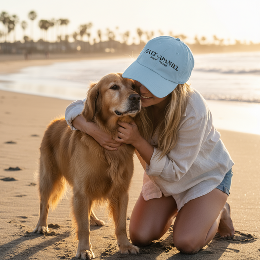 Salt + Spaniel Fiesta Island Dog Park Coordinates Cap